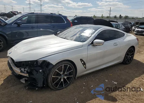 2019 BMW M850Xi из США, поврежденный, VIN WBABC4C57KBU96966